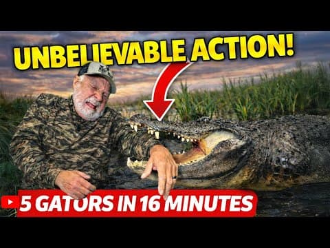 We Caught 5 Gators In Louisiana | Bayou Mayhem!!