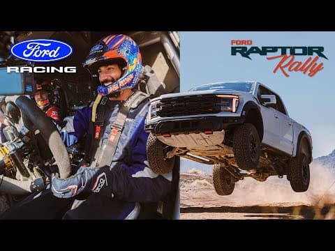 Daniel Ricciardo Goes Airborne! | Raptor Rally At Lake Havasu Vlog