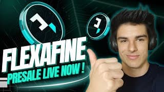 $xafi & Rwa Crypto Presale Live Now ! | Flexafina Presale Explained