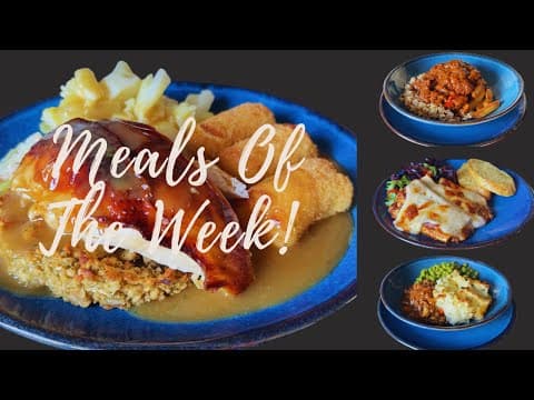 Meals Of The Week Scotland | 18th - 24th Of August | Uk Family Dinners :)