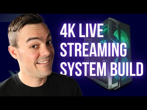 Building A 4k Live Streaming System At Microcenter