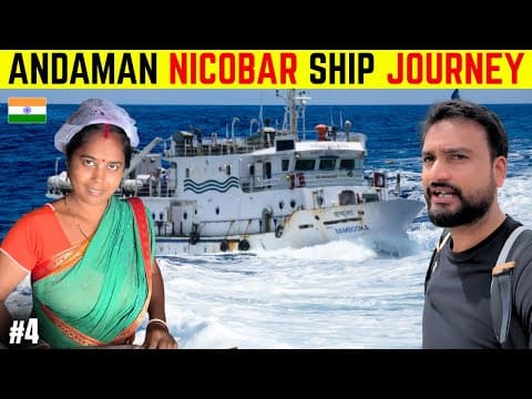 Andaman Nicobar Ship Journey | Port Blair To Havelock Island | Andaman And Nicobar Tourism Video
