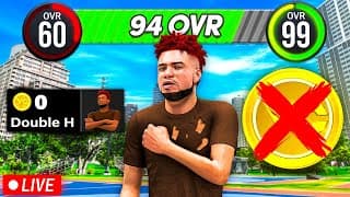 🚨60 To 99 Ovr No Money Spent Live - 94 Overall Using The Best Jumpshot On Nba 2k26!