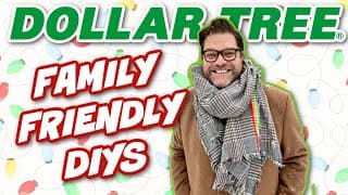 🎄 Easy Family-friendly Holiday Diys Using Dollar Tree Finds!