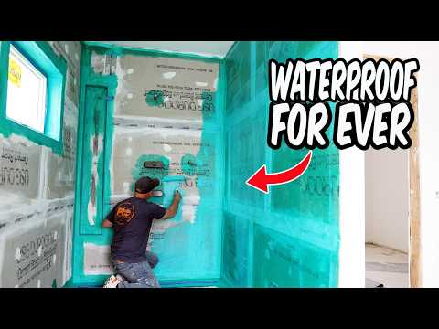 Stop Leaks Before They Start || How To Waterproof A Shower Properly