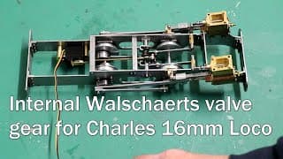 Designing And Building The Valve Gear For My 16mm Live Steam Loco Charles.