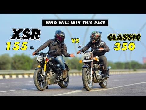Yamaha Xsr 155 🔥 Vs Royal Enfield Classic 350 – Full Performance Showdown!”