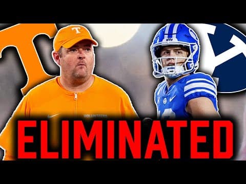 Week 12 Just Blew Up The College Football Season 🤯