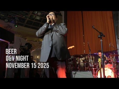 Beer Live At D&v Night