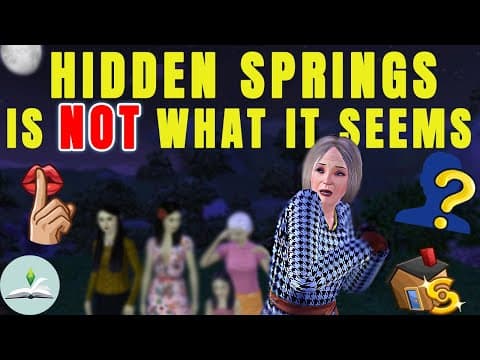 Hidden Springs Is Not What It Seems… | The Sims Lore X Tokyotreat & Sakuraco