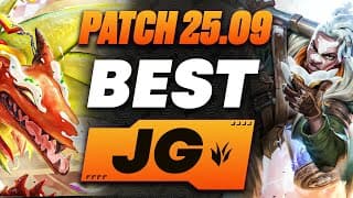 The Best Junglers For Season 15 On Patch 25.09! | All Ranks Tier List League Of Legends