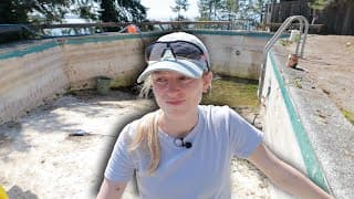 We Tried Cleaning Our Abandoned Pool (ep.12)