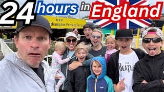 24 Hours With 8 Kids In England 🏴󠁧󠁢󠁥󠁮󠁧󠁿 🇬🇧