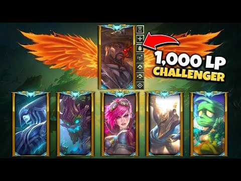 100% Cdr Lucian Vs 5 Challenger Players (ft. Lltrigger)