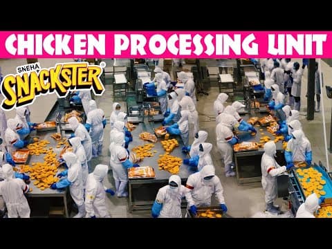 Sneha Food Processing Unit | Snackster | Chicken Processing Unit | Street Byte | Silly Monks