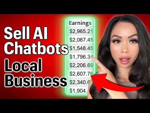 How To Create Ai Chatbots For Local Businesses (make Money Online)