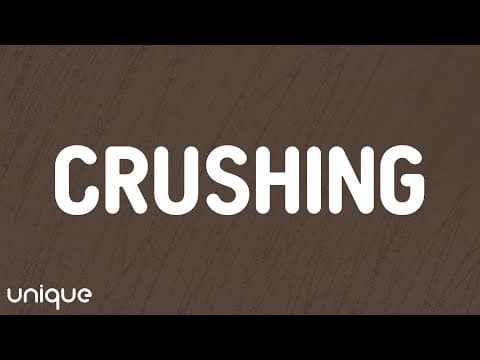 Sombr - Crushing (lyrics)