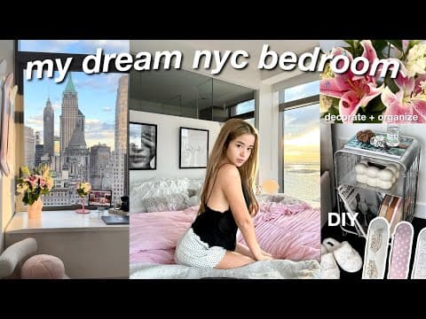 Room Makeover 🎀 Aesthetic Diys + Decorating/organizing