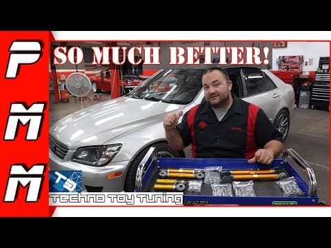 Making My Lexus Is300 Handle Even Better! | Toe & Traction Links + Sway Bar Links | Technotoytuning