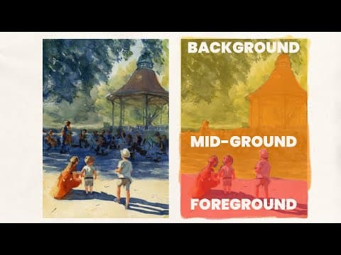 How To Paint People In A Scene