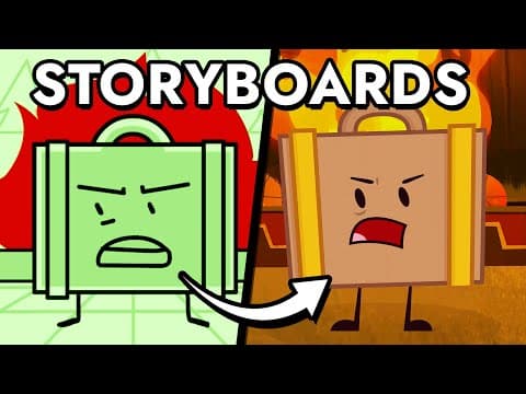 Storyboards Vs Animation: Inanimate Insanity S2e15 "truth Or Flare"