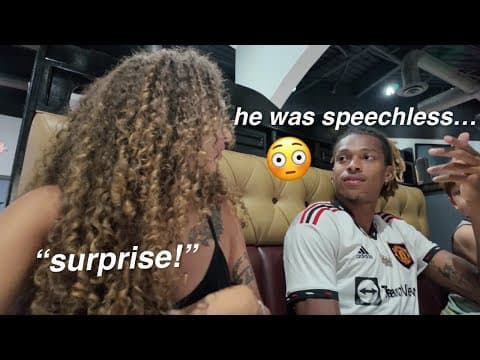 Travel Vlog: Surprising My Man And Catching It All On Camera 😂❤️