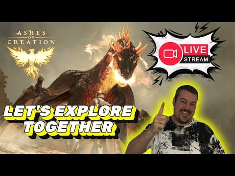 Let's Play Ashes Of Creation Together | Signup With Link In Description