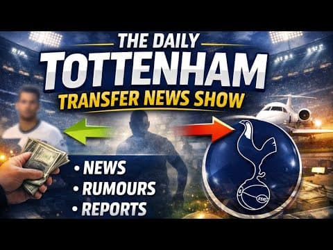 The Daily Tottenham Transfer News Show: The Latest Spurs News, Rumours And Reports: January Window
