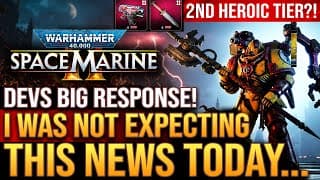 Warhammer 40k Space Marine 2 - I Was Not Expecting This News Today! Heroic Weapons And New Updates!
