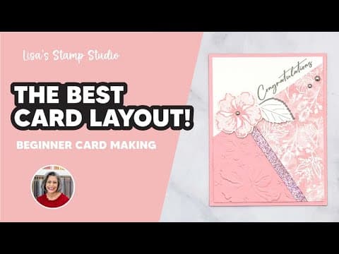 The Best Card Layout For Beginner Card Making