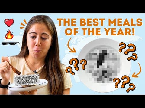 The 5 Best Meals Of 2025 That You Have To Try!