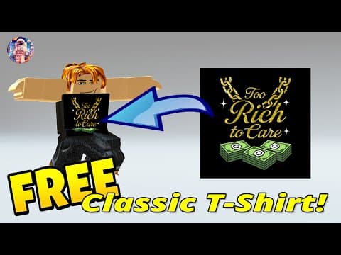 How To Make A Roblox Classic T-shirt (free & Easy!)
