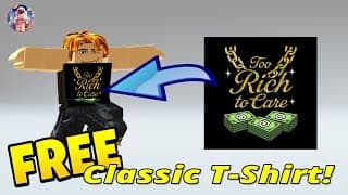 How To Make A Roblox Classic T-shirt (free & Easy!)