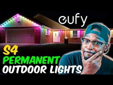 These Smart Lights Are Better! | Eufy Permanent Outdoor Lights S4