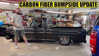 Update On Carbon Clyde Our 1969 Carbon Fiber F100 Bumpside + Snickers Update