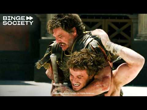 Gladiator Ii (2024): Paul Mescal And Pedro Pascal's Arena Fight