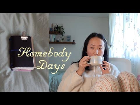 cozy winter meals and homebody days