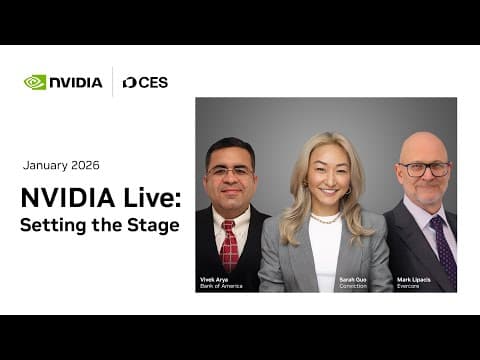 Nvidia Live: Setting The Stage