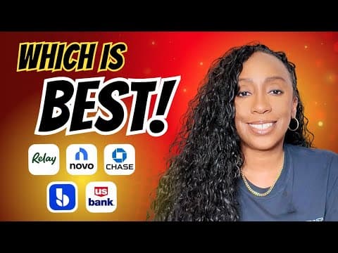 5 Best Business Bank Accounts For Small Business (2025)