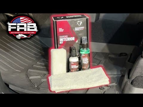 Interior Protection Made Easy With The Diamond Interior Kit!