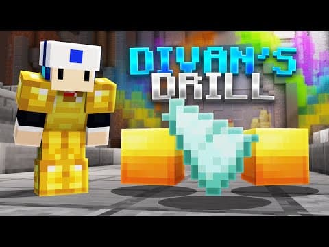 The Ironman Divan's Drill (hypixel Skyblock Ironman)
