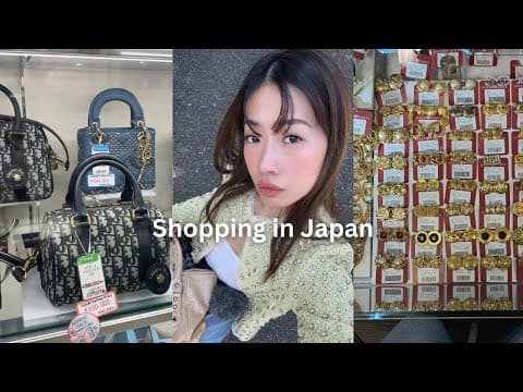 Shop With Me In Tokyo | Vintage Luxury Bags & Jewelry