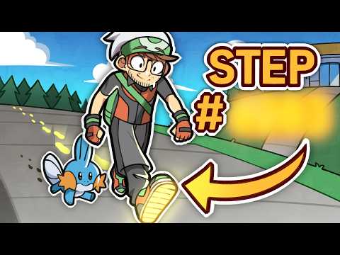 I Beat Pokemon By Taking The Fewest Steps Possible