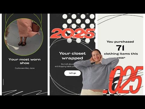 I Spotify Wrapped My Closet