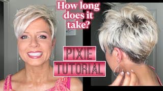 Everyday Pixie Styling | Timed Tutorial + Blonde Grow-out Update