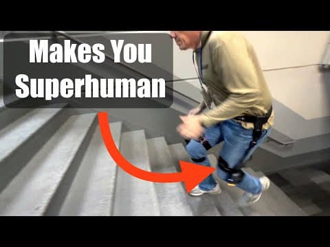 I Tested The Dnsys Z1 & X1 Exoskeleton At Ces 2026 *im Superhuman Now*