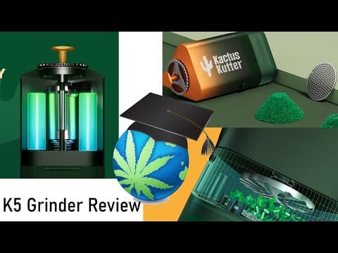 K5 Grinder By Kactuskutter Review & Max Capacity Stress Test + Grow-off Reminder