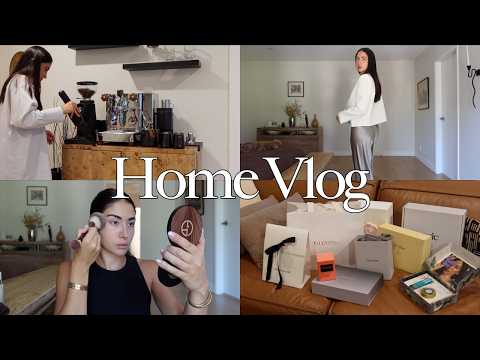 La Home Vlog ♡ Fall Try-on Haul, Designer Unboxing, Grwm, Antique Shopping, Home Decor & Updates!