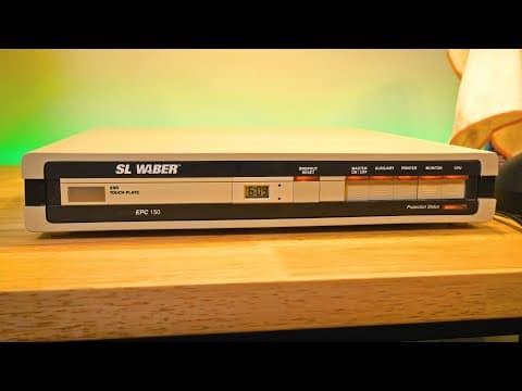 This Excellent 35-year-old Computer Power Center By Sl Waber