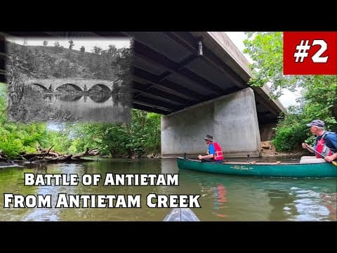 Battle Of Antietam As Never Seen Before | Antietam Creek Part 2